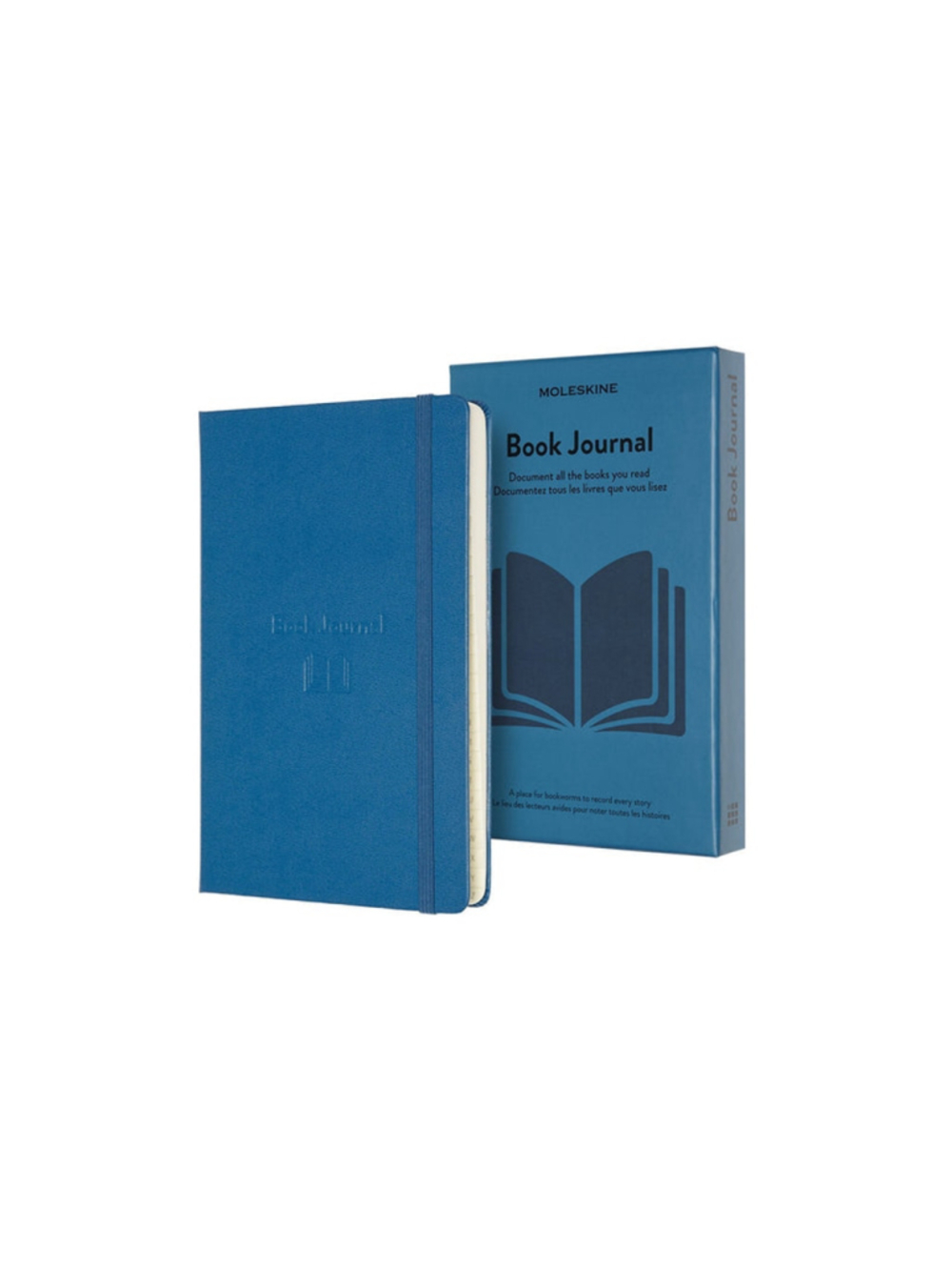 Moleskine Passion Journal- Books Large 5" x 8.25" Steel Blue 400 Pages New